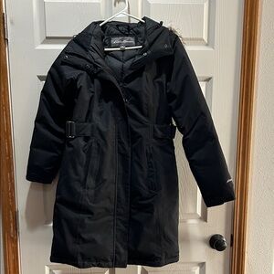 Eddie Bauer Black Quilted Jacket